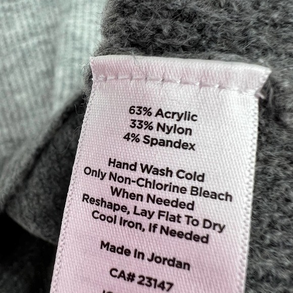 Talbots Womens Size Small Petite White Gray Sweater Blouse Shirt Top Christmas - Picture 7 of 8